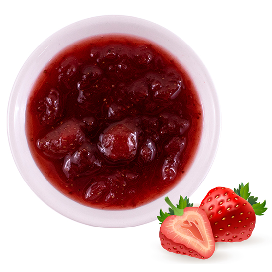 XiaLeDuo Strawberry Pulp Jam Syrup 4kg